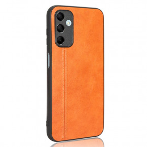   Cosmi Leather Case Samsung Samsung Galaxy A24 4G Orange (CoLeathSA24Orange) 3