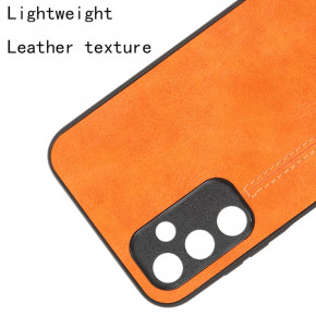   Cosmi Leather Case Samsung Samsung Galaxy A24 4G Orange (CoLeathSA24Orange) 6