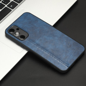   Cosmi Leather Case Samsung Samsung Galaxy A34 5G Blue (CoLeathSA34Blue) 6