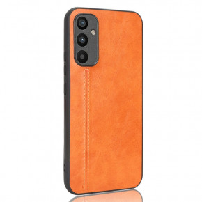   Cosmi Leather Case Samsung Samsung Galaxy A34 5G Orange (CoLeathSA34Orange) 3