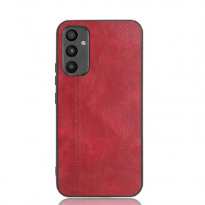   Cosmi Leather Case Samsung Samsung Galaxy A34 5G Red (CoLeathSA34Red)