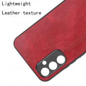   Cosmi Leather Case Samsung Samsung Galaxy A34 5G Red (CoLeathSA34Red) 5