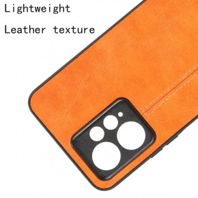   Cosmi Leather Case Xiaomi Xiaomi Redmi Note 12 4G Orange (CoLeathXRN124GOrange) 5