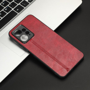   Cosmi Leather Case Xiaomi Xiaomi Redmi Note 12 4G Red (CoLeathXRN124GRed) 6