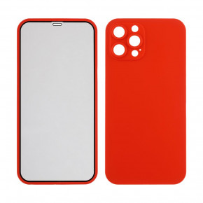  Double Sided iPhone 12 Pro Max Red