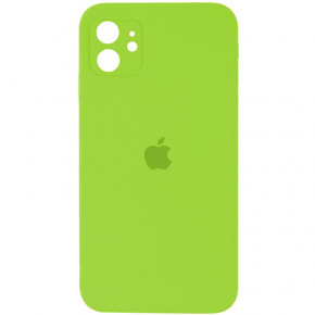    Silicone Full Case AA Camera Protect Apple iPhone11 Shiny Green (FullAAi11-24) (0)