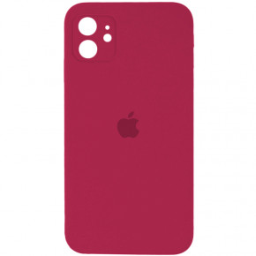    Silicone Full Case AA Camera Protect Apple iPhone11 Maroon (FullAAi11-35) (0)