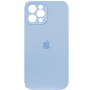   Silicone Full Case AA Camera Protect Apple iPhone 11 Pro Mist Blue (FullAAi11P-27)