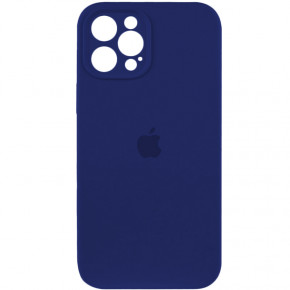   Silicone Full Case AA Camera Protect Apple iPhone 11 Pro Max Navy Blue (FullAAi11PM-39)