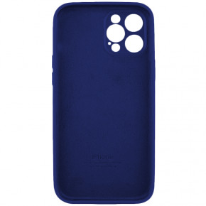   Silicone Full Case AA Camera Protect Apple iPhone 11 Pro Max Navy Blue (FullAAi11PM-39) 3