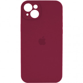   Silicone Full Case AA Camera Protect Apple iPhone 13 Plum (FullAAi13-47)