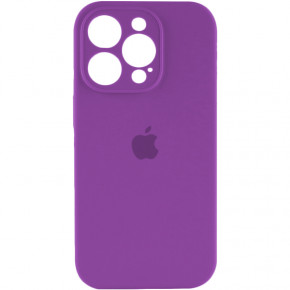   Silicone Full Case AA Camera Protect Apple iPhone 13 Pro Purple (FullAAi13P-19)