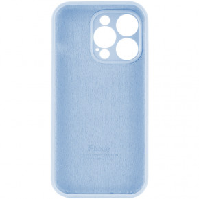   Silicone Full Case AA Camera Protect Apple iPhone 13 Pro Mist Blue (FullAAi13P-27) 3