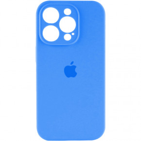   Silicone Full Case AA Camera Protect Apple iPhone 13 Pro Surf Blue (FullAAi13P-38)