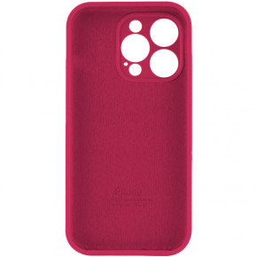   Silicone Full Case AA Camera Protect Apple iPhone 13 Pro Max Maroon (FullAAi13PM-35) 3