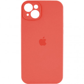   Silicone Full Case AA Camera Protect Apple iPhone 14 Peach (FullAAi14-18)