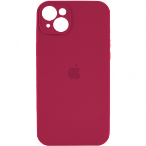   Silicone Full Case AA Camera Protect Apple iPhone 14 Maroon (FullAAi14-35)