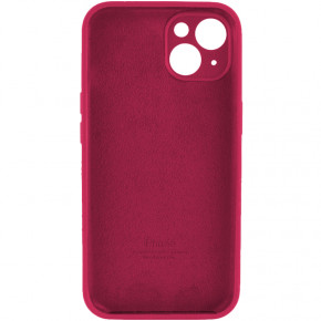   Silicone Full Case AA Camera Protect Apple iPhone 14 Maroon (FullAAi14-35) 3