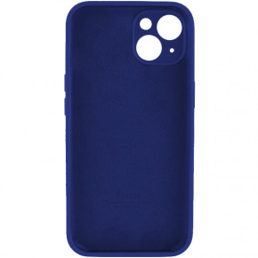   Silicone Full Case AA Camera Protect Apple iPhone 14 Navy Blue (FullAAi14-39) 3