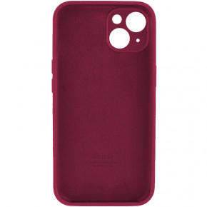   Silicone Full Case AA Camera Protect Apple iPhone 15 Plum (FullAAi15-47) 3