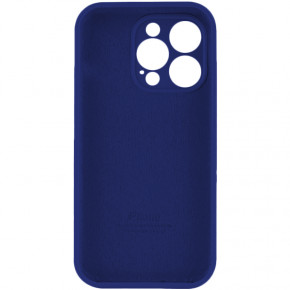   Silicone Full Case AA Camera Protect Apple iPhone 15 Pro Navy Blue (FullAAi15P-39) 3