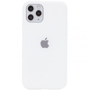   Silicone Full Case AA Open Cam Apple iPhone 11 Pro White (FullOpeAAKPi11P-8)