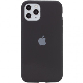   Silicone Full Case AA Open Cam Apple iPhone 11 Pro Max Black (FullOpeAAKPi11PM-14)