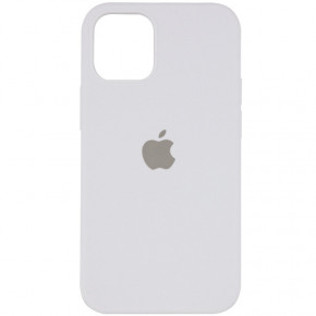   Silicone Full Case AA Open Cam Apple iPhone 12 White (FullOpeAAi12-8)