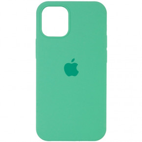   Silicone Full Case AA Open Cam Apple iPhone 12 Pro Max Spearmint (FullOpeAAi12PM-30)