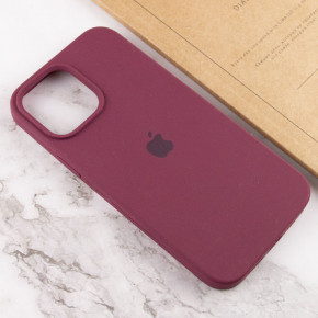   Silicone Full Case AA Open Cam Apple iPhone 14 Pro Plum (FullOpeAAi14P-47) 4