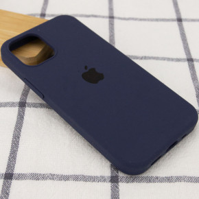   Silicone Full Case AA Open Cam Apple iPhone 14 Pro Dark Blue (FullOpeAAi14P-7) 3