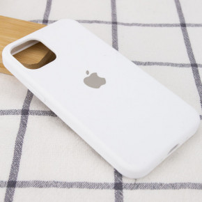   Silicone Full Case AA Open Cam Apple iPhone 14 Pro White (FullOpeAAi14P-8) 3