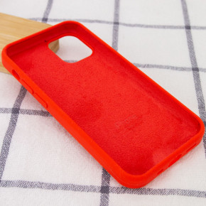   Silicone Full Case AA Open Cam Apple iPhone 14 Pro Max Red (FullOpeAAi14PM-11) 4