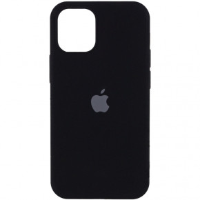   Silicone Full Case AA Open Cam Apple iPhone 14 Pro Max Black (FullOpeAAi14PM-14)