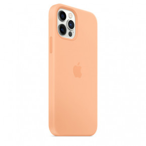   Silicone Full Case AA Open Cam Apple iPhone 14 Pro Max Peach (FullOpeAAi14PM-18) 3