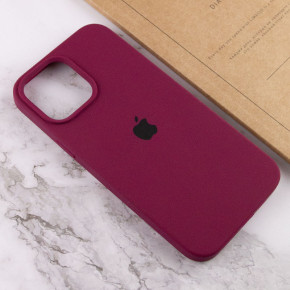   Silicone Full Case AA Open Cam Apple iPhone 14 Pro Max Plum (FullOpeAAi14PM-47) 5