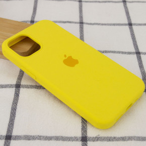   Silicone Full Case AA Open Cam Apple iPhone 14 Pro Max Sunny Yellow (FullOpeAAi14PM-56) 3