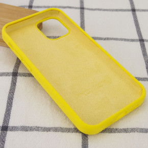   Silicone Full Case AA Open Cam Apple iPhone 14 Pro Max Sunny Yellow (FullOpeAAi14PM-56) 4