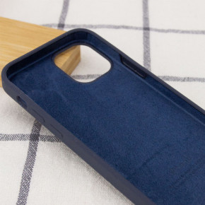   Silicone Full Case AA Open Cam Apple iPhone 15 Dark Blue (FullOpeAAi15-7) 3