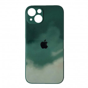  Glass Art for iPhone 13 Green