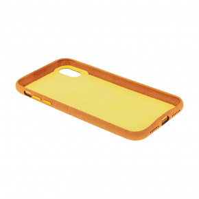  Leather Croc Case Apple Iphone Xr Orange 9