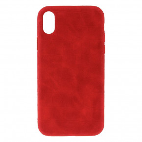  Leather Croc Case Apple Iphone Xr Red 5