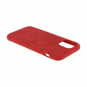  Leather Croc Case iPhone 11 Pro Red 6