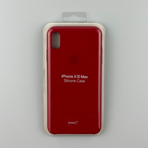  Original Silicone Case iPhone XS Max Red