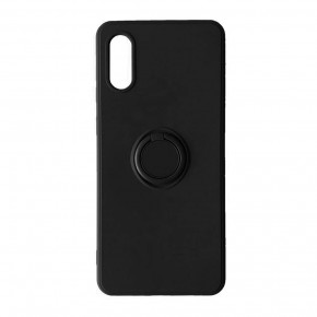  Ring Case Samsung A02 (A022) Black