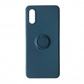  Ring Case Samsung A02 (A022) Blue