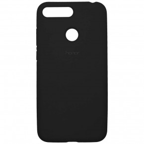   Silicone Case Full for Huawei Y7 Prime 2018 Black (Copy)