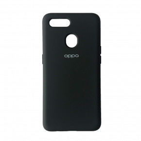  Silicone Case Full Oppo A12 Black