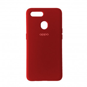  Silicone Case Full Oppo A12 Red