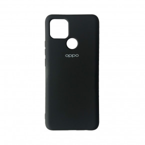  Silicone Case Full Oppo A15 Black